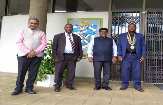 HIGH COMMISSIONER MEETS MAYOR OF BLANTYRE CITY